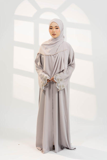 DAHLIA ABAYA GREY