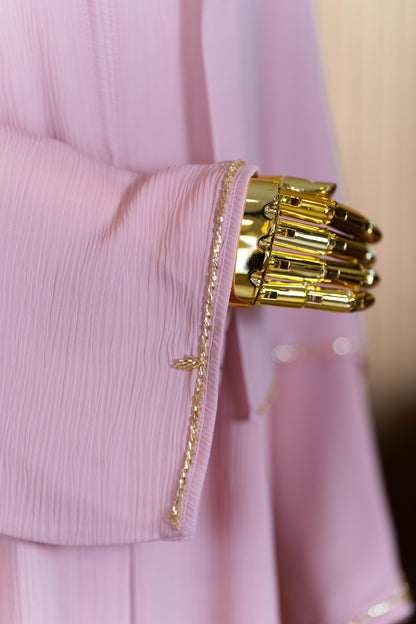 LUTFYA ABAYA DUSTY PINK