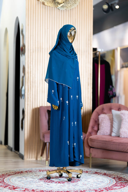 AILEEN ABAYA TEAL BLUE