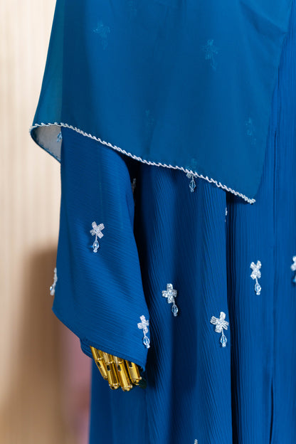 AILEEN ABAYA TEAL BLUE