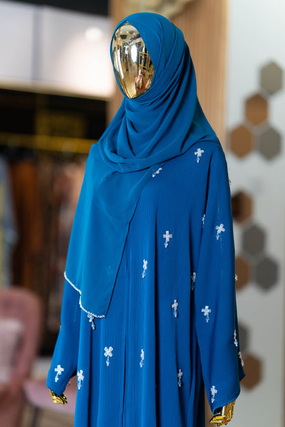 AILEEN ABAYA TEAL BLUE