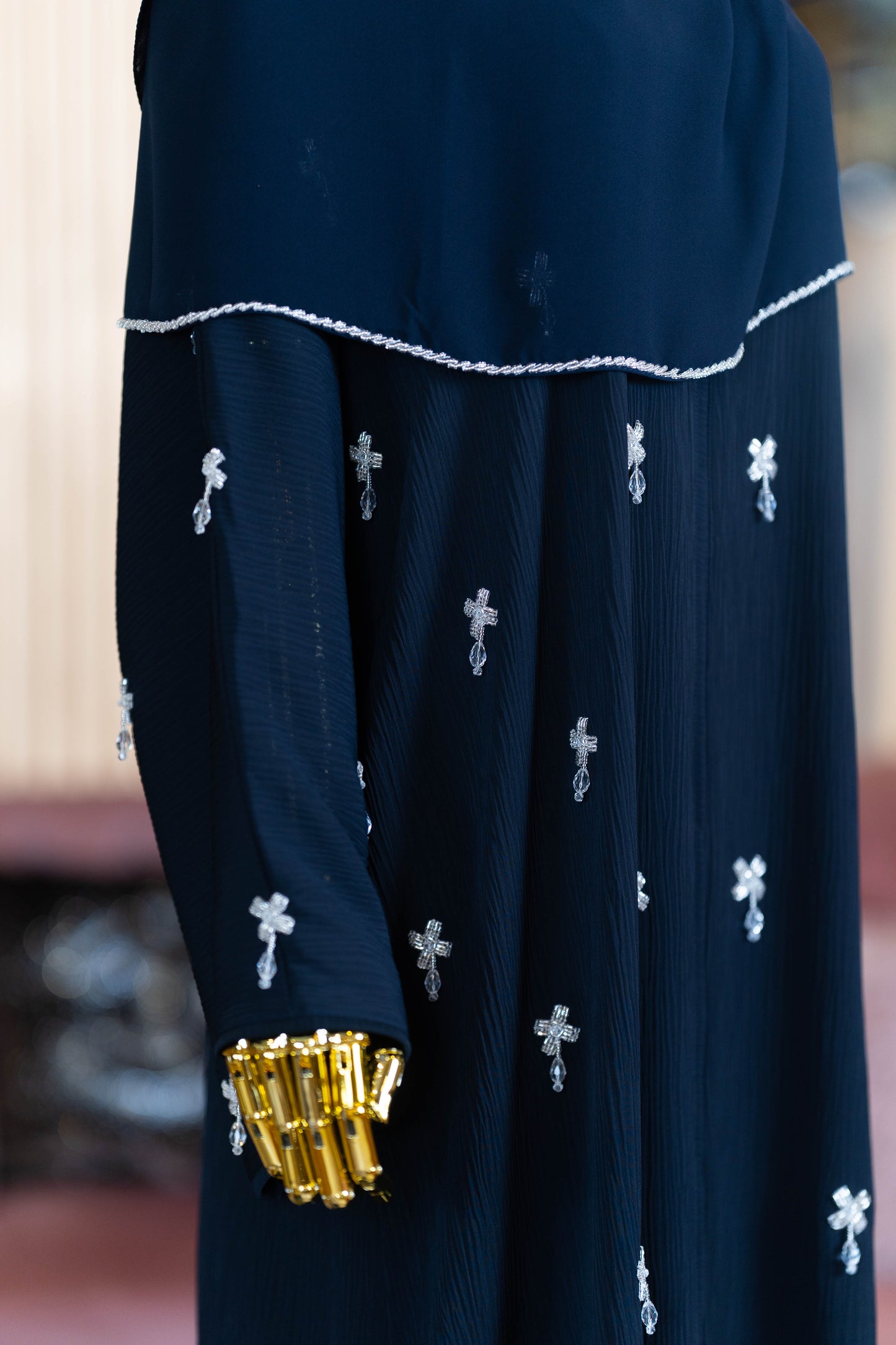 AILEEN ABAYA DARK BLUE