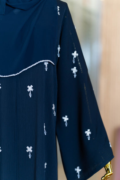 AILEEN ABAYA DARK BLUE