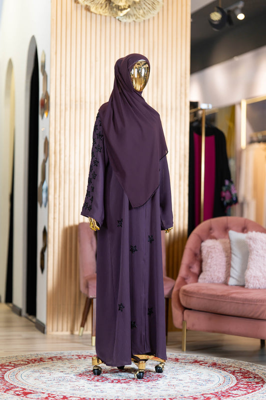 STARLA ABAYA PLUM