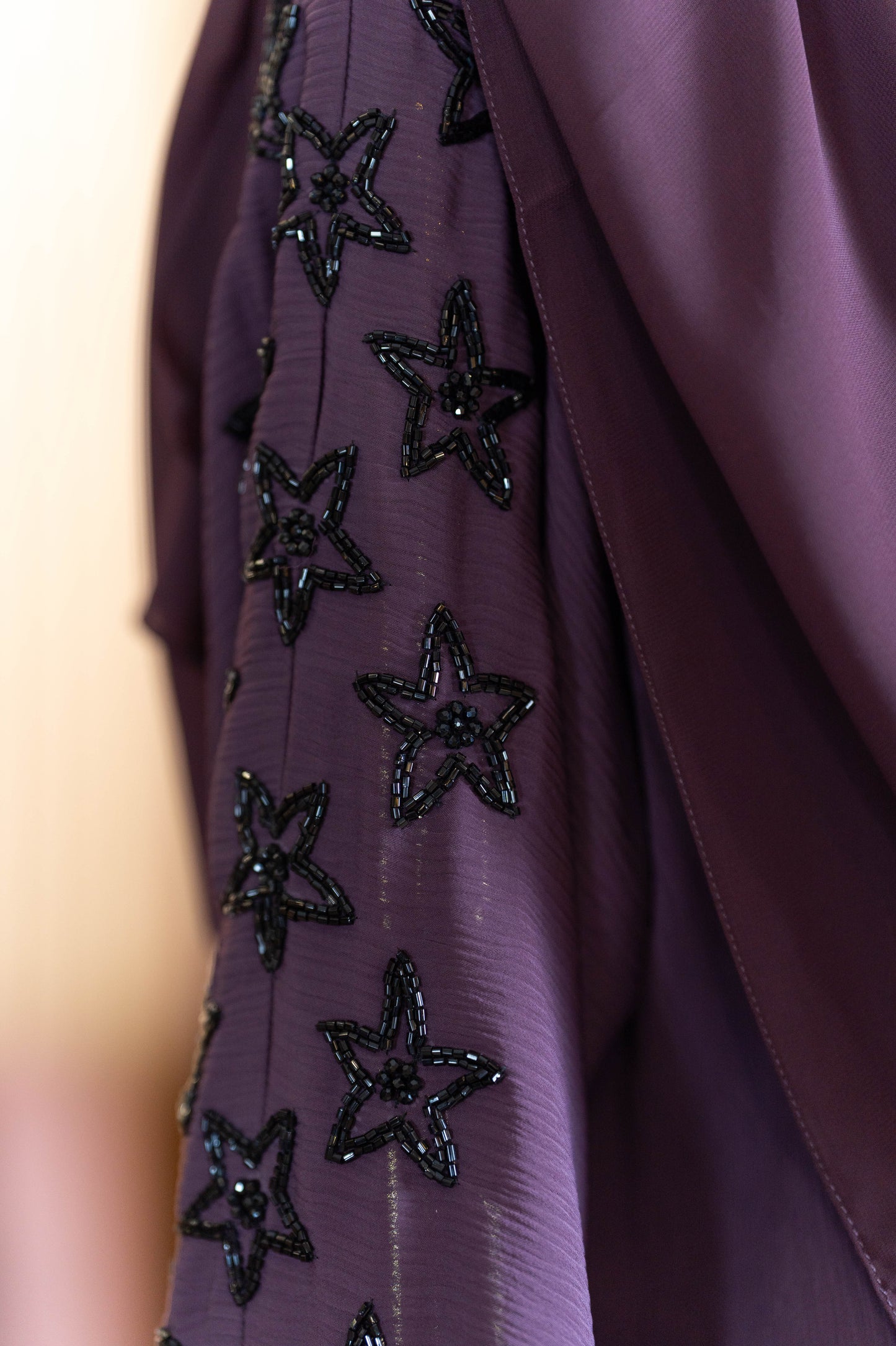 STARLA ABAYA PLUM