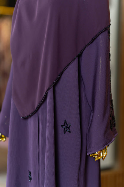 STARLA ABAYA PLUM