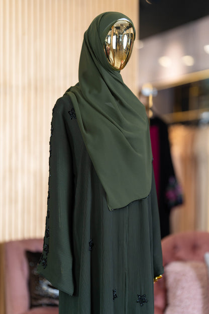 STARLA ABAYA DARK OLIVE