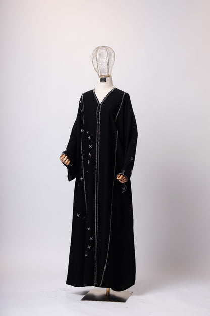 RAISHA ABAYA BLACK