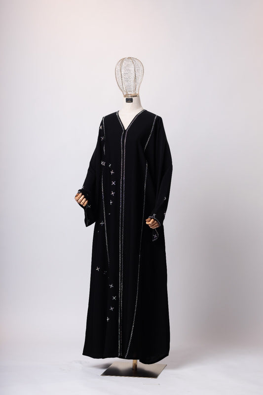 RAISHA ABAYA BLACK