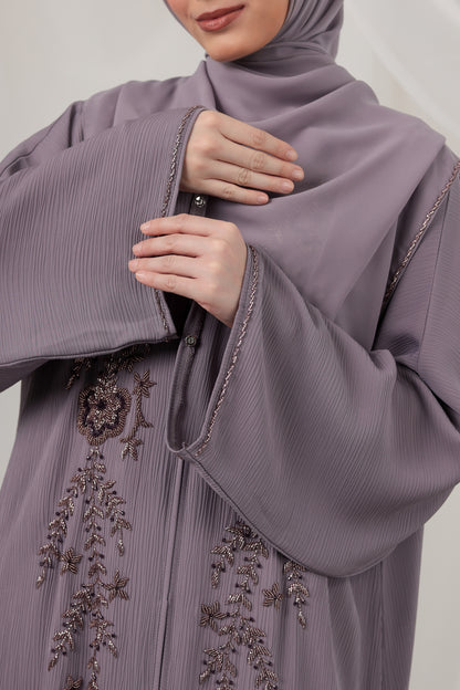 VANIA ABAYA DUSTY PURPLE