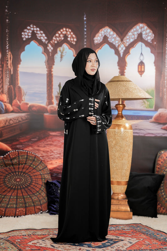 HAWRA ABAYA BLACK