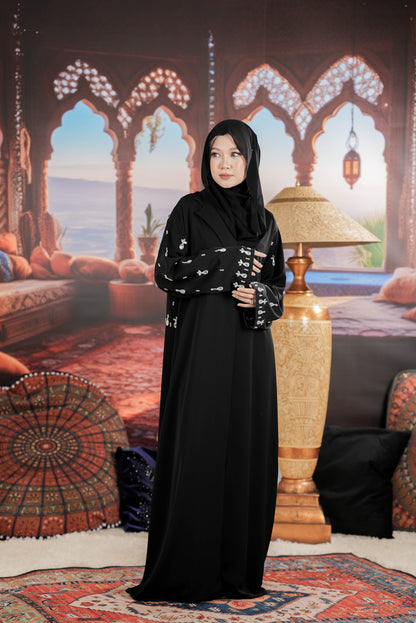 HAWRA ABAYA BLACK