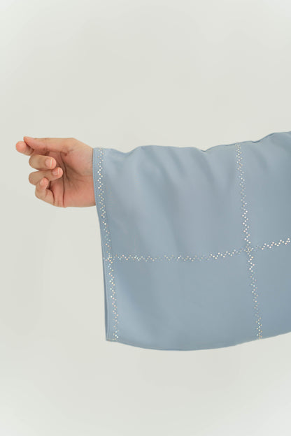 ALAIA ABAYA LIGHT BLUE