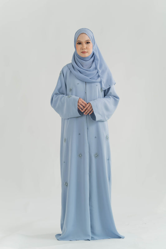 LUNARA ABAYA LIGHT BLUE