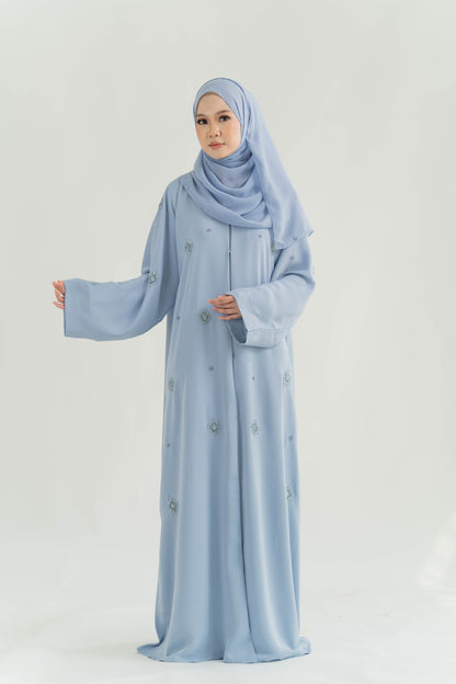 LUNARA ABAYA LIGHT BLUE