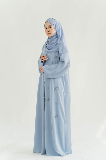 LUNARA ABAYA LIGHT BLUE