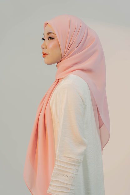 MALEEQA HIJAB PINK CHERRY BLOSSOM