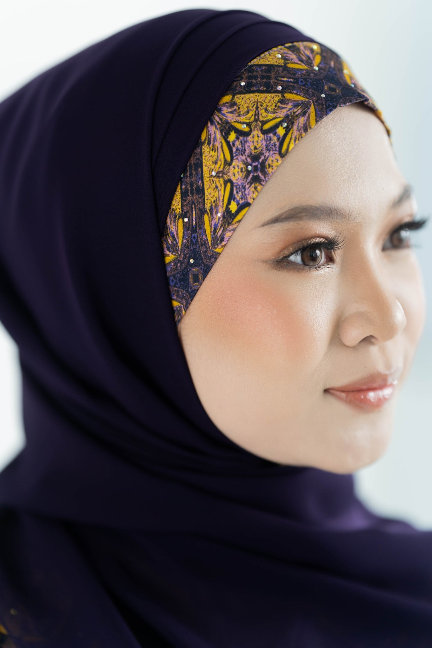 TAHARA ABAYA PURPLE