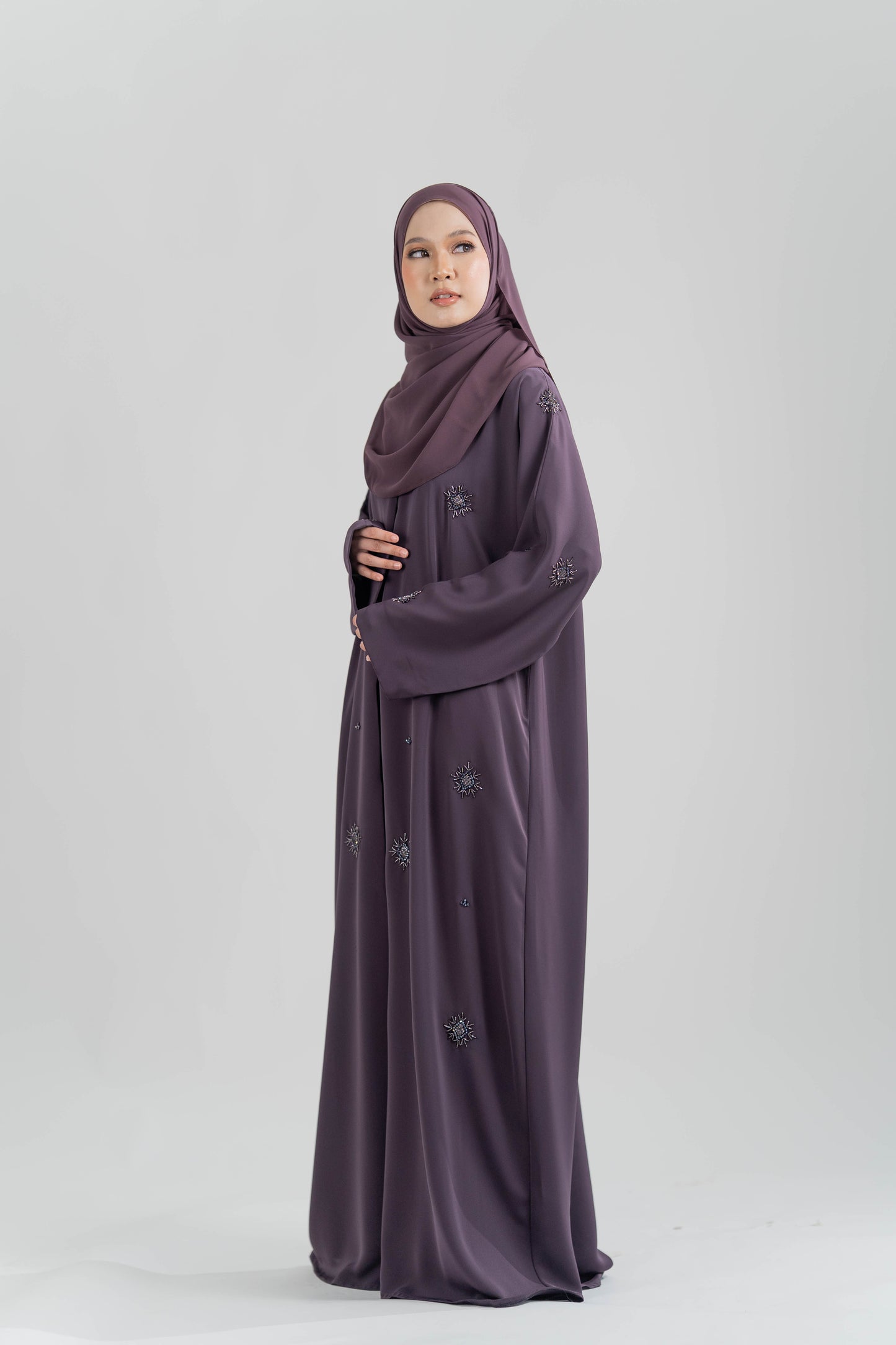 LUNARA ABAYA PURPLE