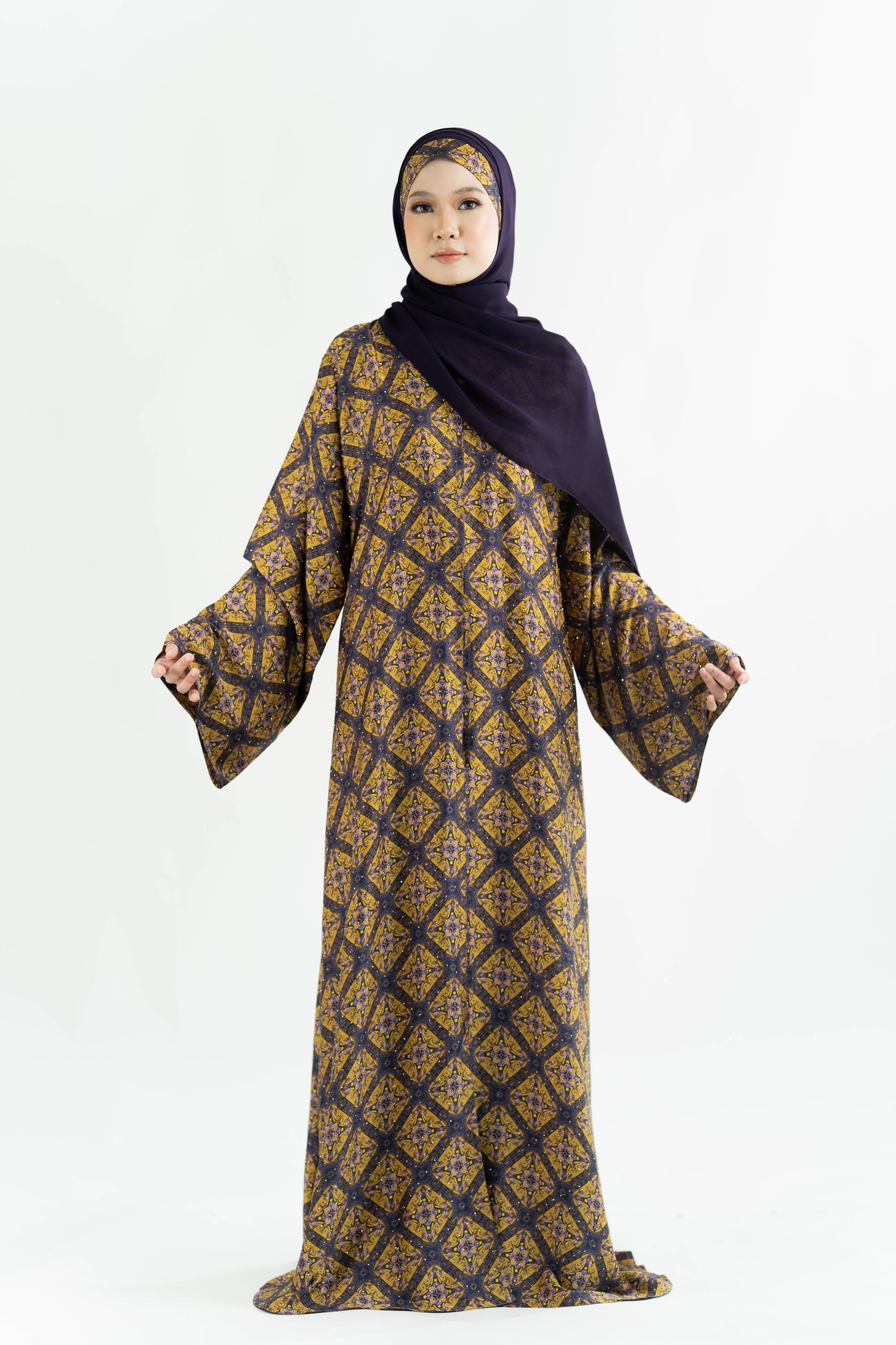 TAHARA ABAYA PURPLE