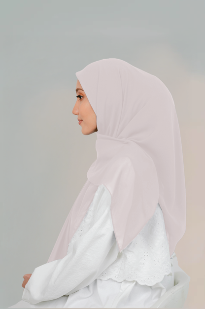 MALEEQA HIJAB PALE PINK