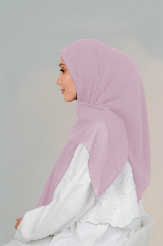 MALEEQA HIJAB PINK BLOSSOM