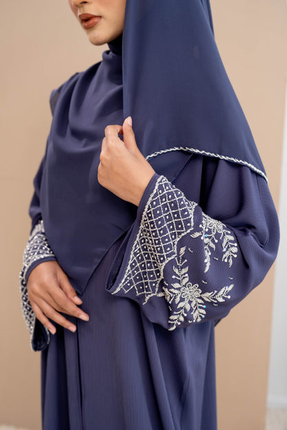 SABRINE ABAYA NIGHTSHADE PURPLE