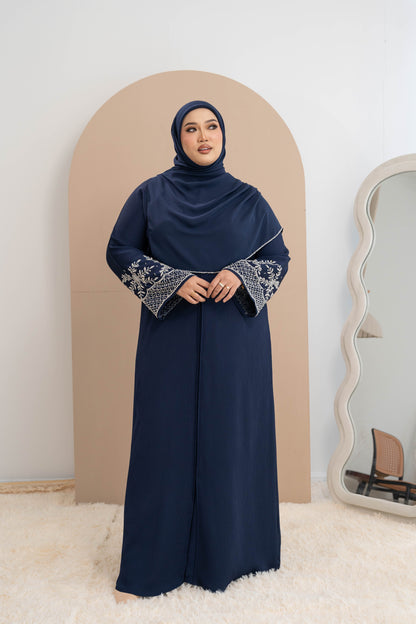 SABRINE ABAYA NAVY BLUE