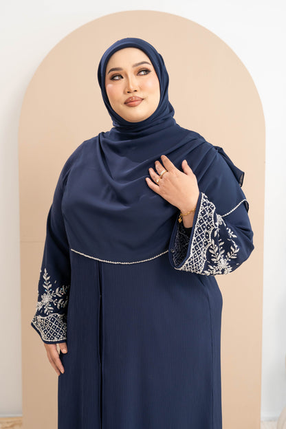 SABRINE ABAYA NAVY BLUE