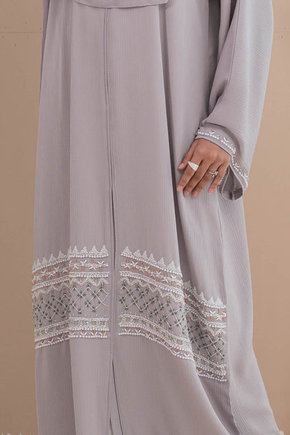 JAWDA ABAYA GREY