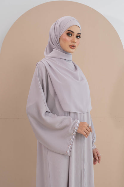 JAWDA ABAYA GREY