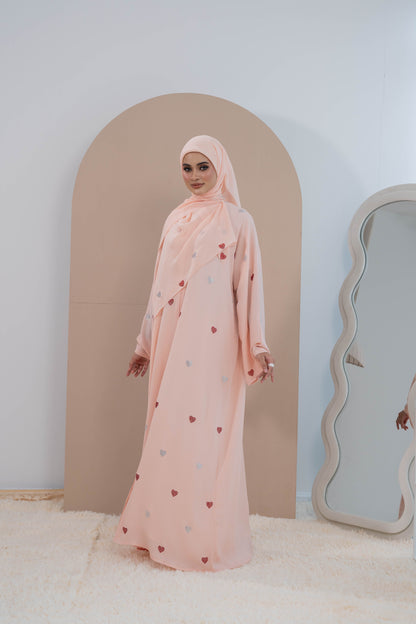 QALBI ABAYA PEACH