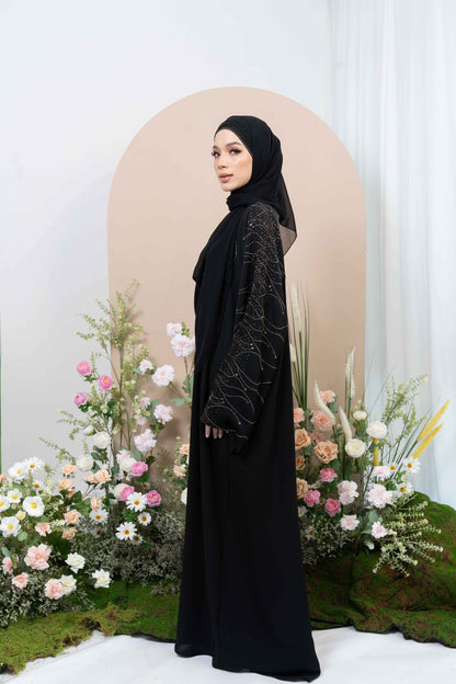 INAYA ABAYA BLACK