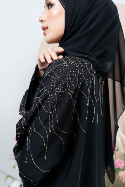 INAYA ABAYA BLACK