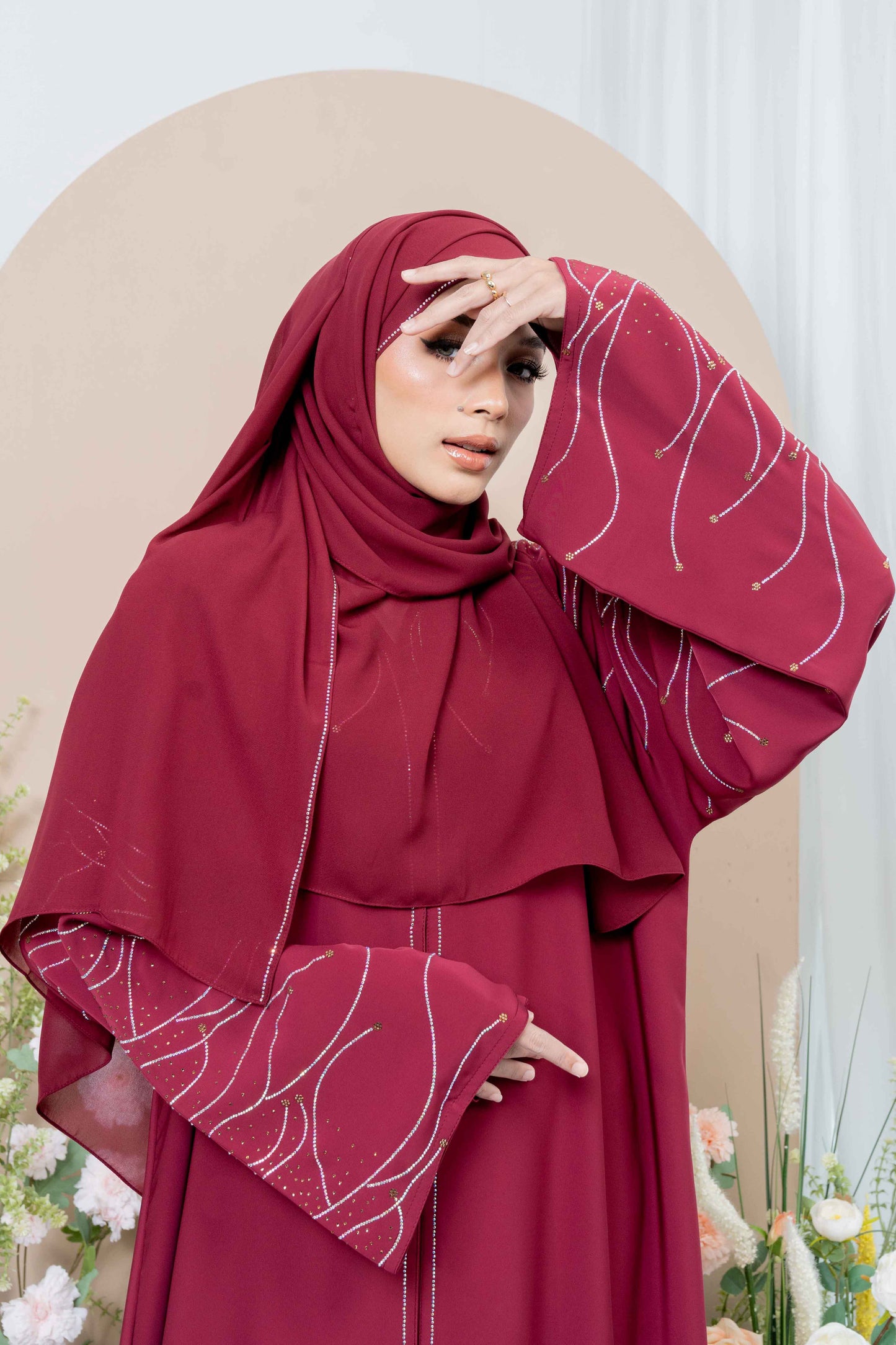 INAYA ABAYA RED