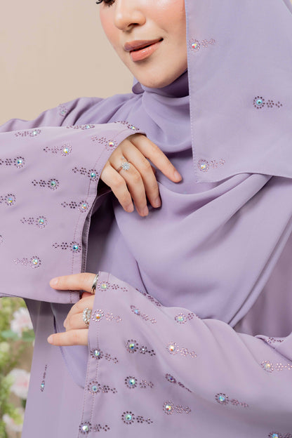 HAYA ABAYA DUSTY PURPLE