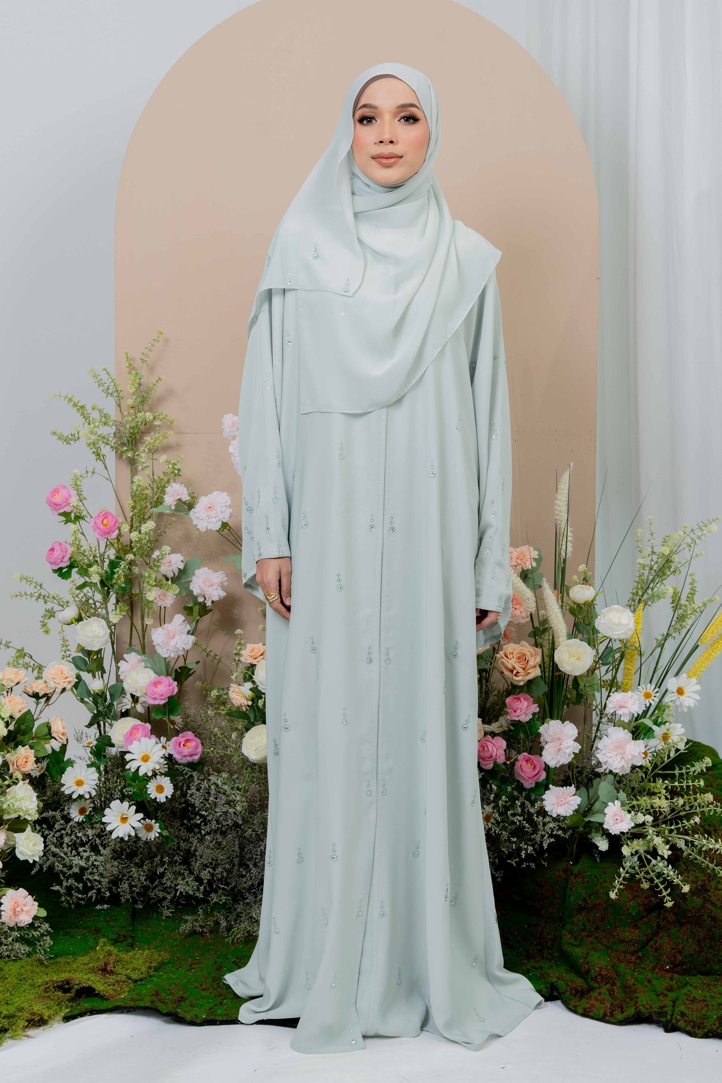 HAYA ABAYA MINT GREEN