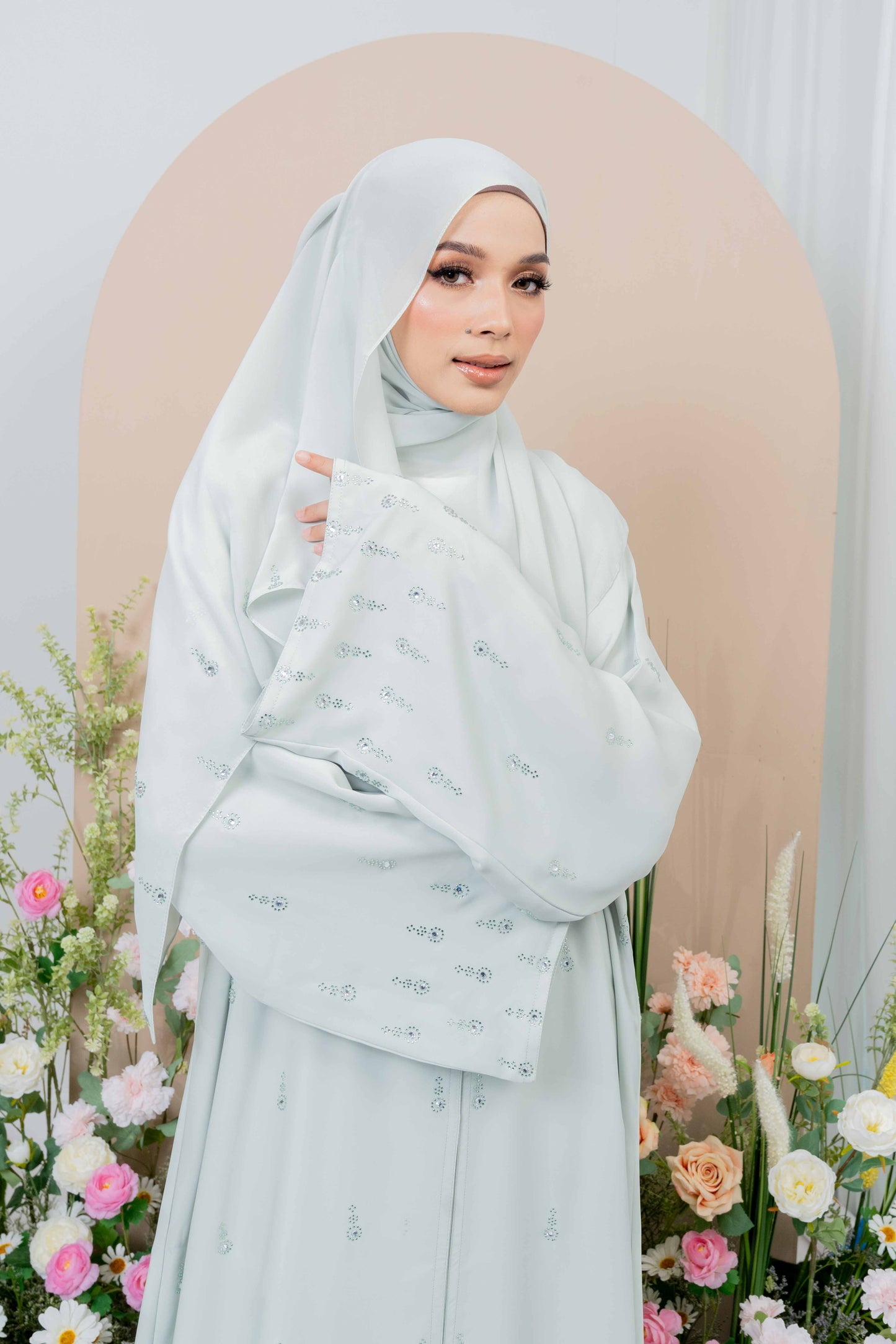 HAYA ABAYA MINT GREEN