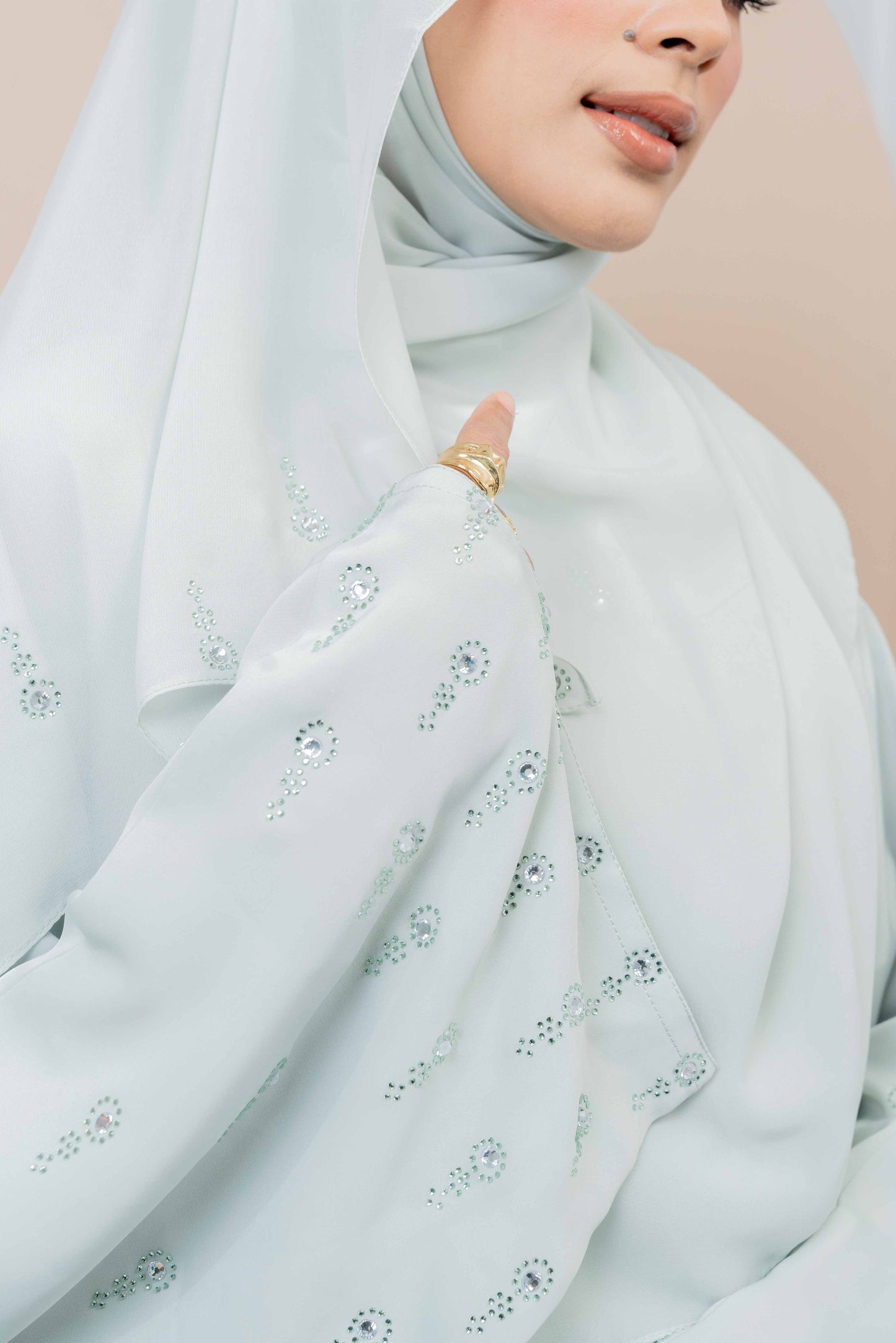 HAYA ABAYA MINT GREEN