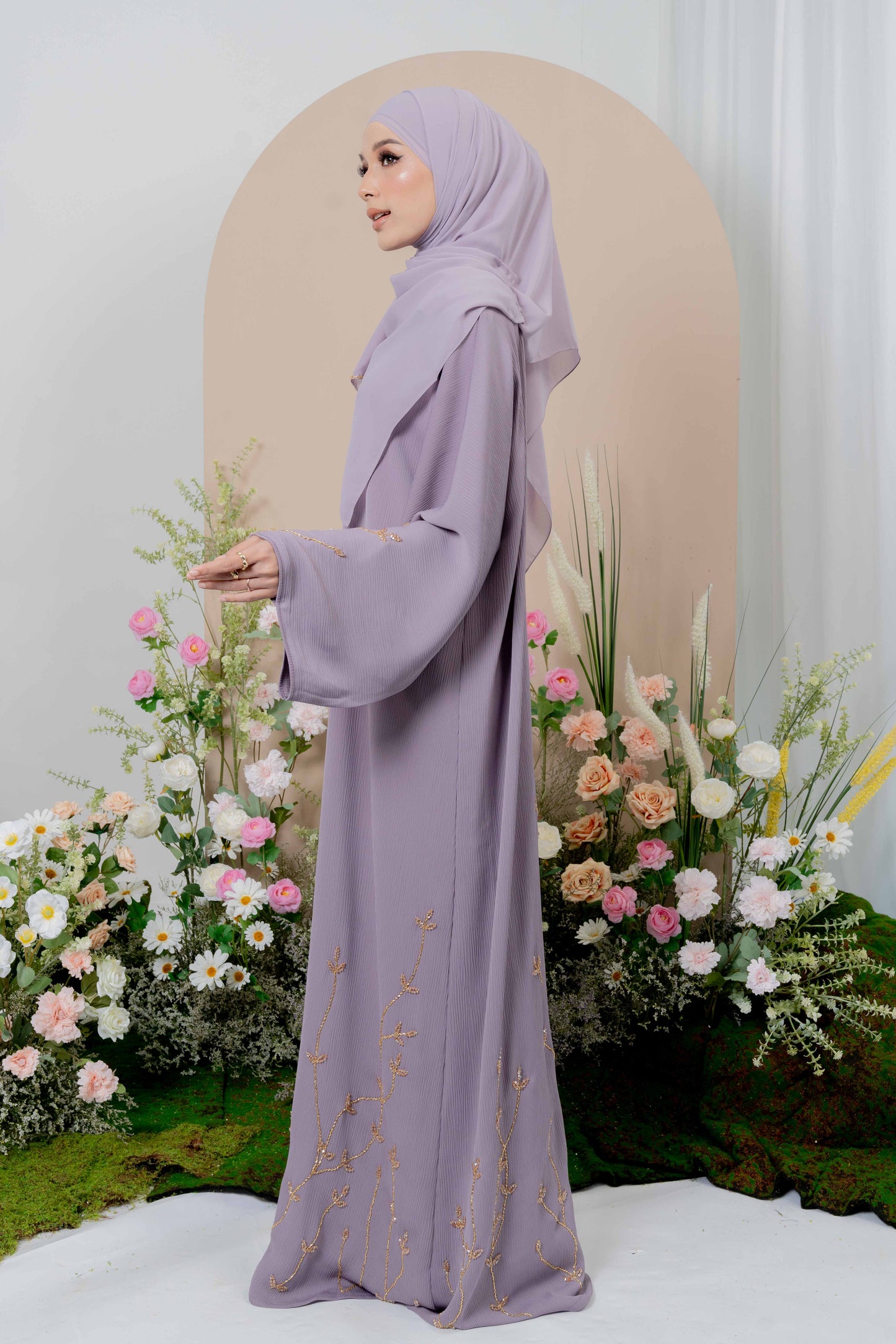 MAYSA ABAYA PURPLE