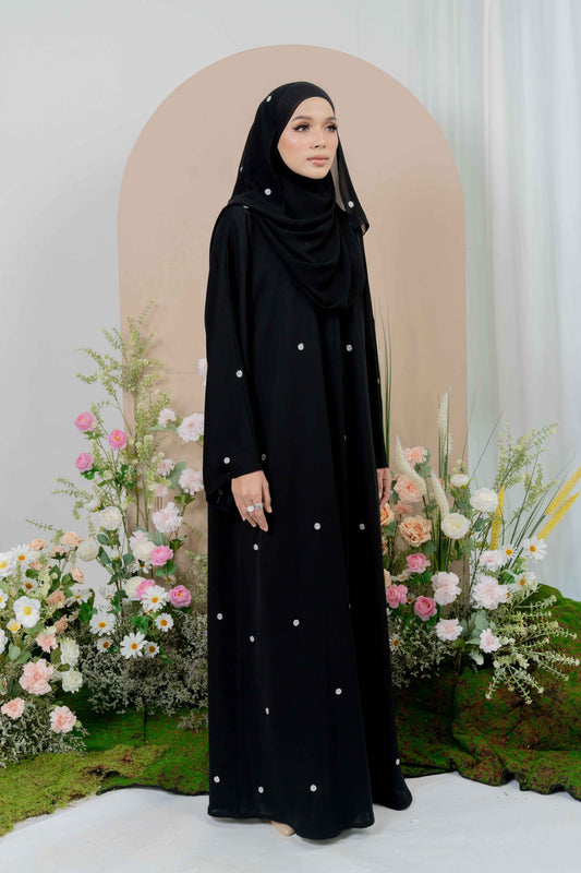 QALWA ABAYA BLACK