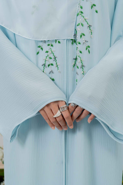 SIDRA ABAYA BABY BLUE