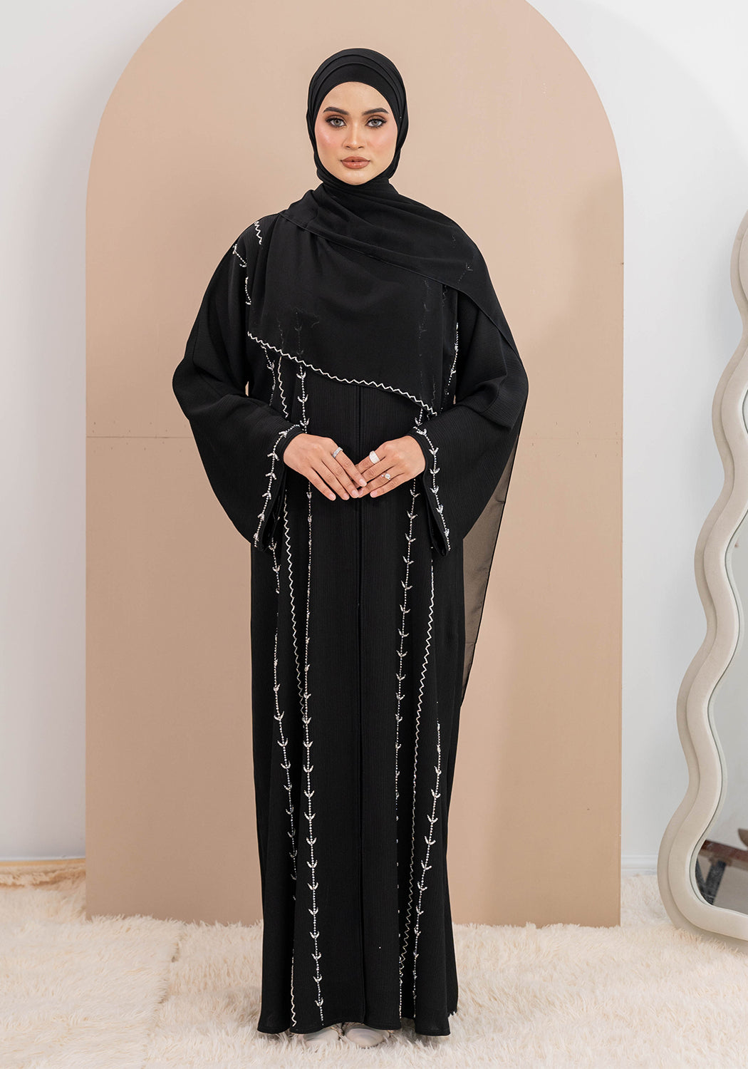 SAMRA ABAYA BLACK