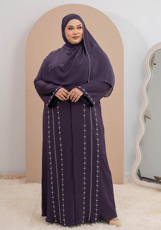 SAMRA ABAYA PURPLE