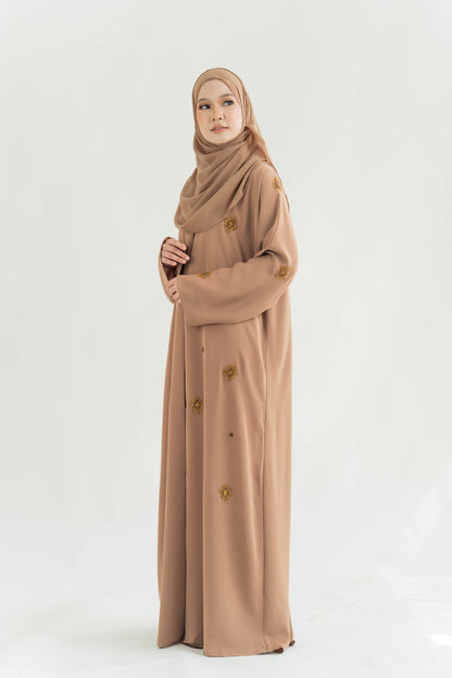 LUNARA ABAYA SOFT WALNUT