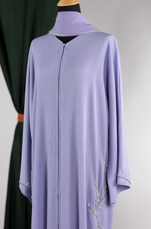 NAZNEEN ABAYA LILAC