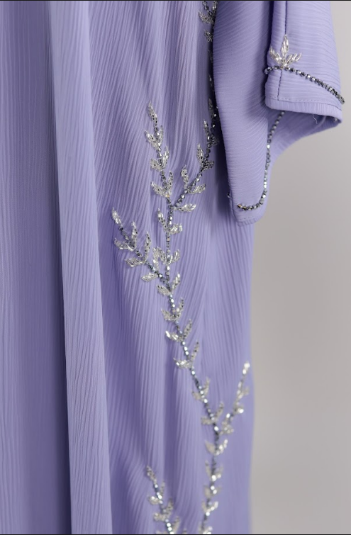 NAZNEEN ABAYA LILAC