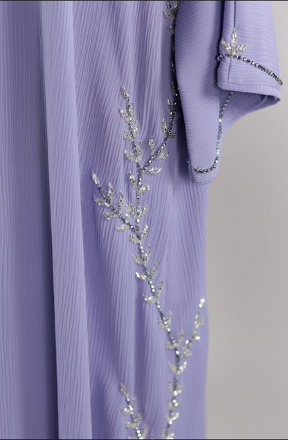 NAZNEEN ABAYA LILAC