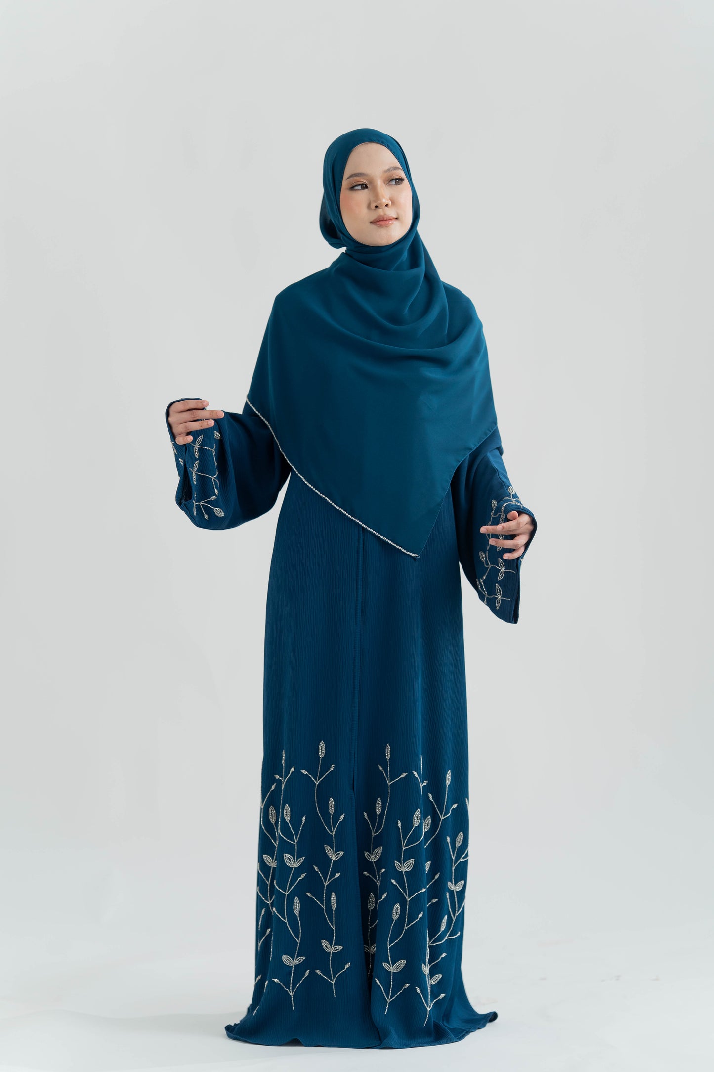 GULYA ABAYA TEAL BLUE