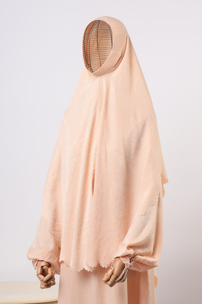 JUBAH MARWA PEACH